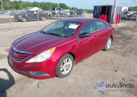 2013 Hyundai Sonata Gls from USA, damaged, VIN 5NPEB4AC3DH619670